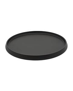 Plateau rond bambou noir Ø35x2cm