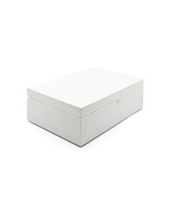 Coffret à thé + 6 boîtes bambou blanc