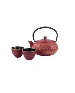 Coffret cadeau Shanghai 0,6L rosa/or