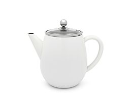 Théière Duet Eva 1,1L blanc