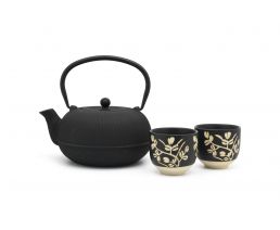 Set Sichuan 1L +2 tasses en porcelaine