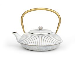 Théière Linhai 1,1L fonte blanc