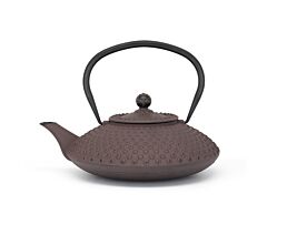 Théière Xilin 1,25L fonte aubergine