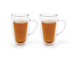 Verre à café/thé double paroi 295ml s/2
