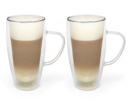 Verre capp./latte doubleparoi 400ml s/2