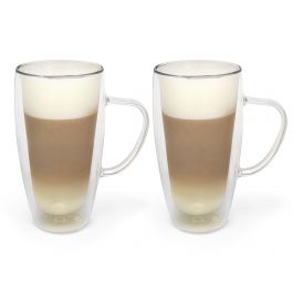 Verre capp./latte doubleparoi 400ml s/2