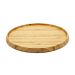 Plateau rond bambou naturel Ø35x2cm